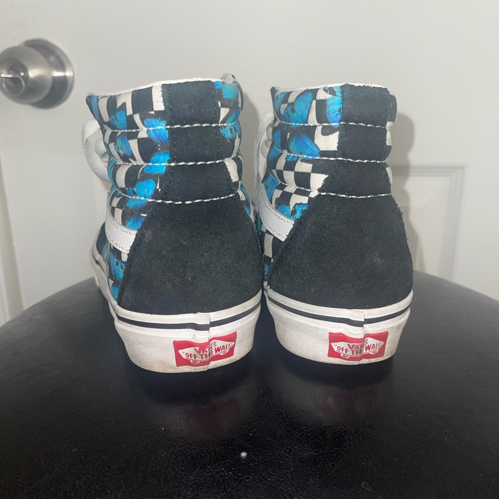 Vans Kids High-Top Sneakers - Blue and Black